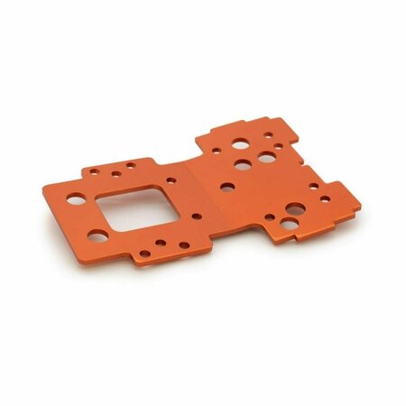 TIME2PLAY 2.5 mm Flux Bulkhead Lower Plate, Orange TI2988254